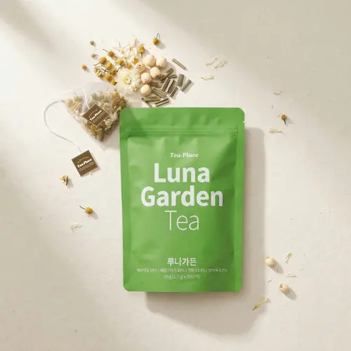 Trà Túi Lọc Tea Place Luna Garden Chamomile, Sả & Hoa Cúc 30 Túi – Hàn Quốc