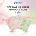 [Combo dùng thử] Set 4 mặt nạ MUIRI AMPOULE CORE (4 loại)